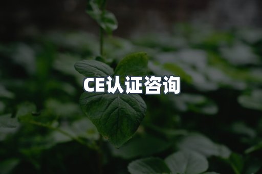 CE认证咨询